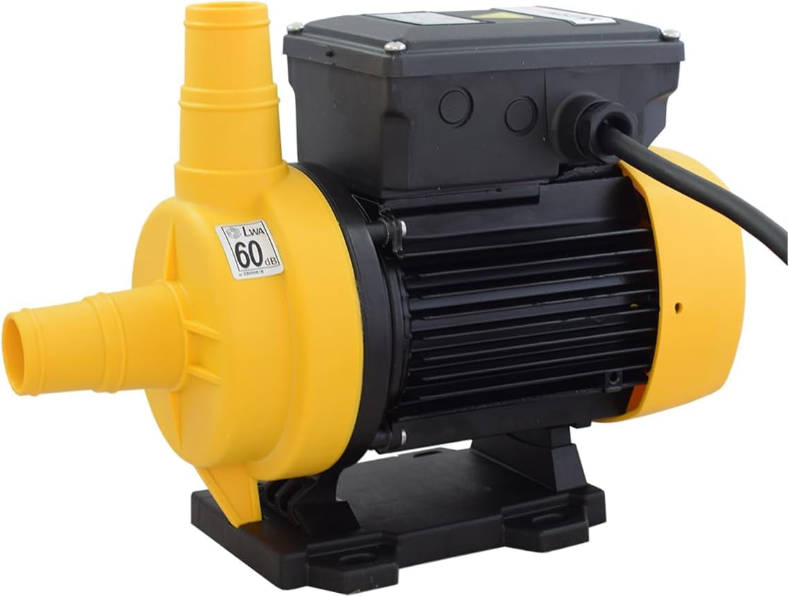 ESPA LEADER Bomba de Piscina SIROCCO 20 4M 150W, 0,2 HP, para Recirculación y Filtración en Piscinas hasta 38 m³, 8.000 l/h, Silenciosa (60 dB), Compatible con Agua Salada, Conexión 32/38 mm
