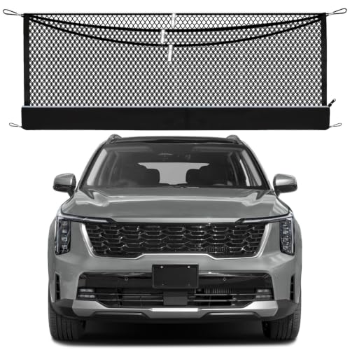 Image of 3-Layer Cargo Net for Kia Sorento 2021-2026, Zoned Storage Trunk Net