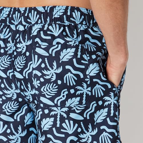 Image of Amazon Essentials Men's Swim Trunks with Mesh Lining, Pockets, Drawstring Closure