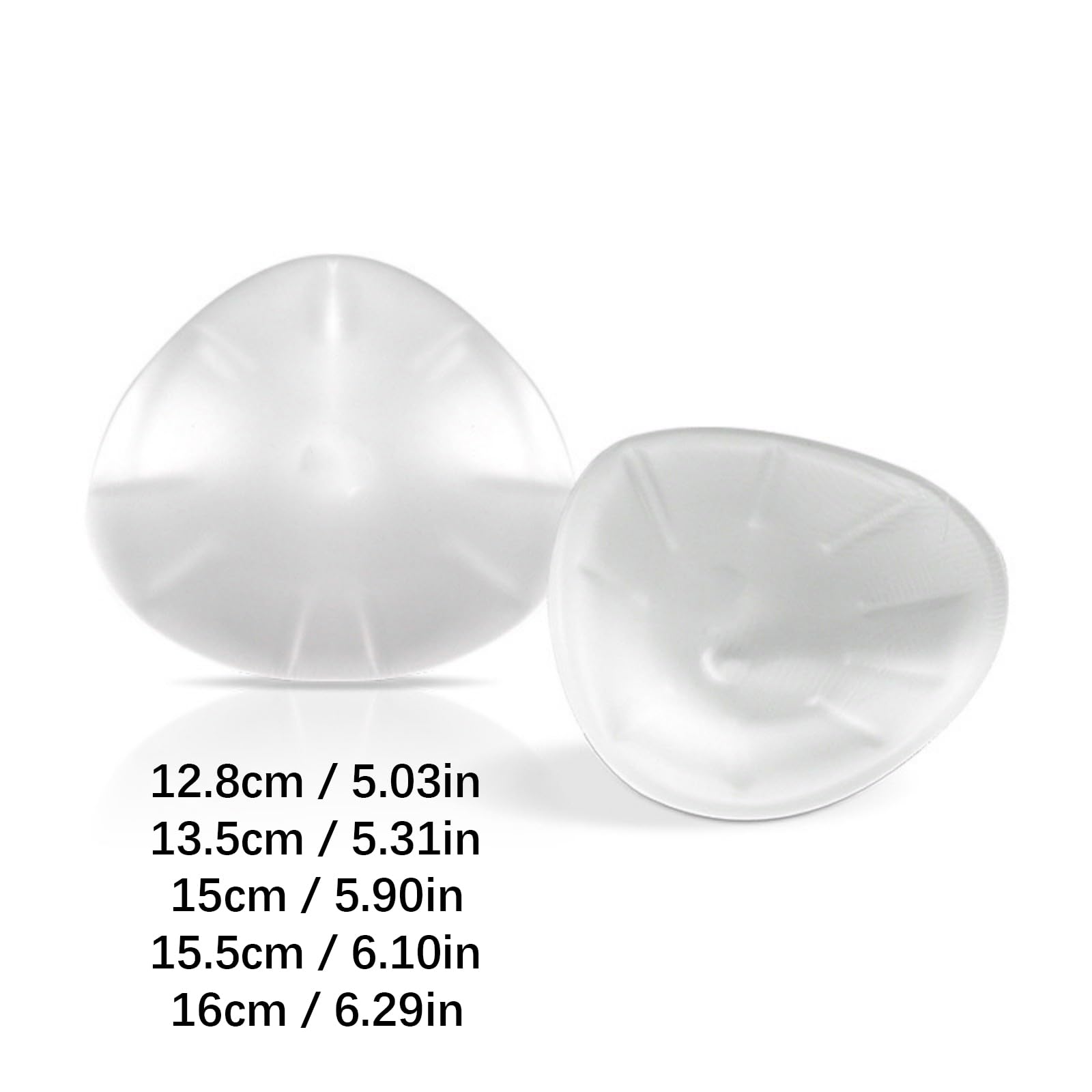 Prótesis de pecho de silicona triangular suave, adherencia sin costuras, temperatura corporal, adaptativa para un aspecto natural, silicona ligera apta para nadar