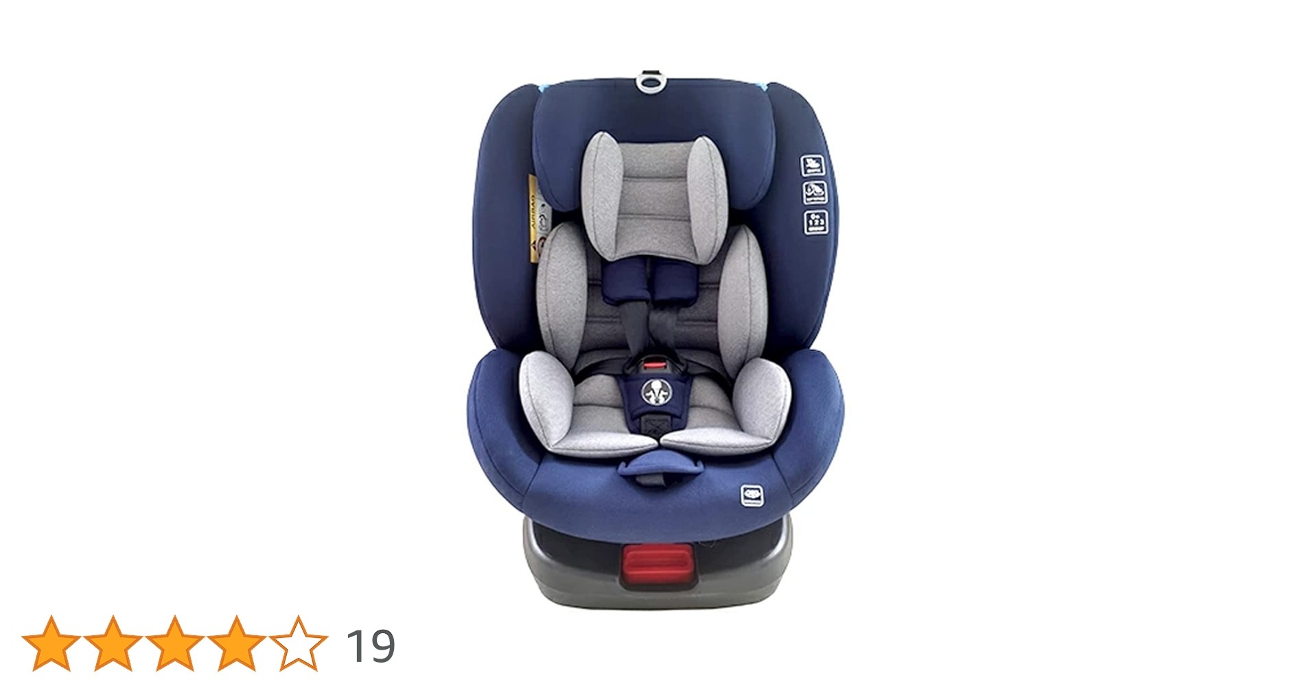 アイリスプラザ ISOFIX固定 チャイルドシート 回転式 ECE R44合格 アイリスオーヤマ ISOFIX回転式 チャイルドシート PZ 長く使える