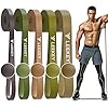 LEEKEY Resistance Bands, Exercise Bands Pull Up Assist Bands – Workout Bands Set – Bands for Working Out,Band for Men and Women Fitness Training, Physical Therapy,Home Workouts