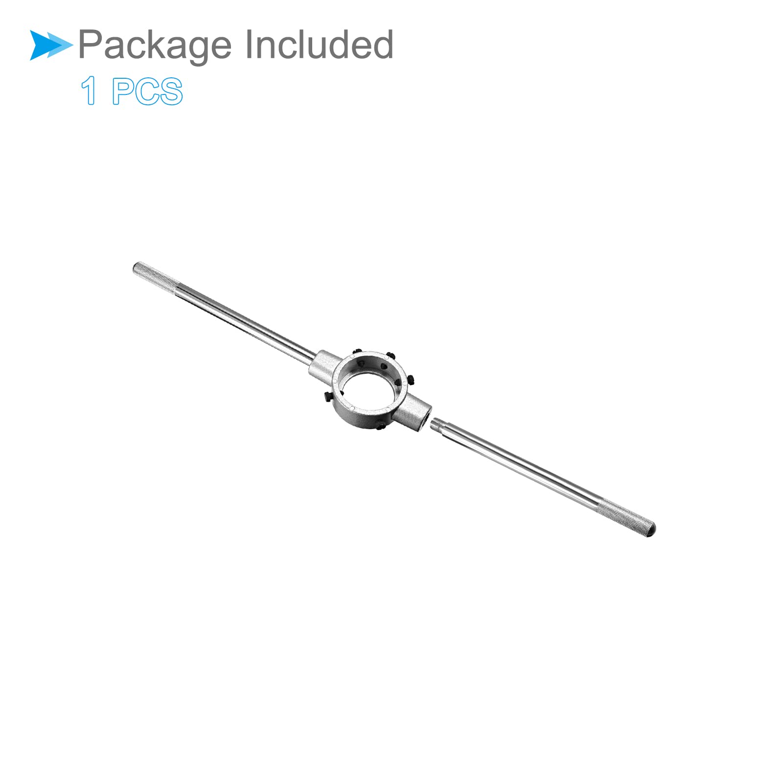 Die Stock Wrench, Fit M30-M36 / 47mm-65mm (OD) Round Dies, Nickel Plated Adjustable Die Handle Holder - (Applications: for Machine Thread Repair), 1-Piece — Amazon image 5