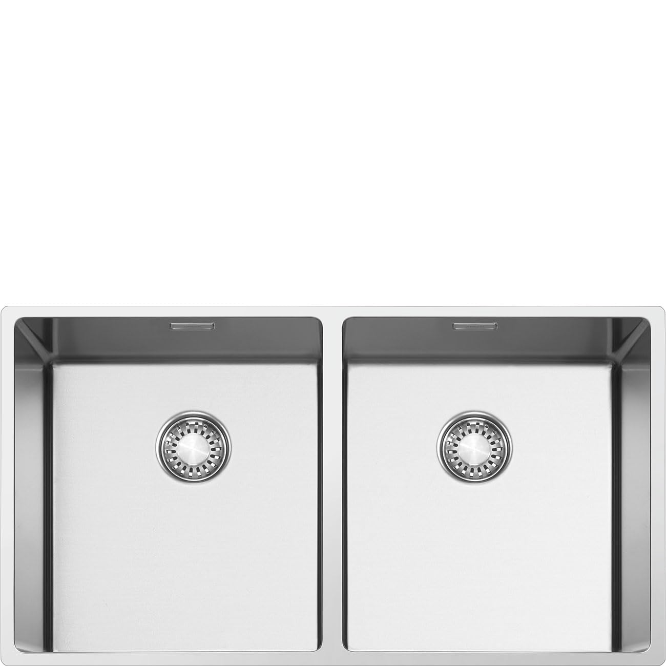 SMEG VR12S4040, Lavandino della cucina MIRA, Stainless steel