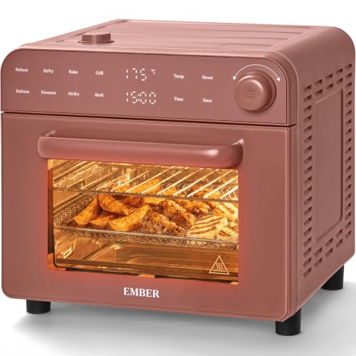 Image of Ember MarvelOven 8-in-1 Smart Oven | Air Fry, Bake, Grill & Ferment | MistFlow Steam Technology | HexaWand Even Heating | Terracotta