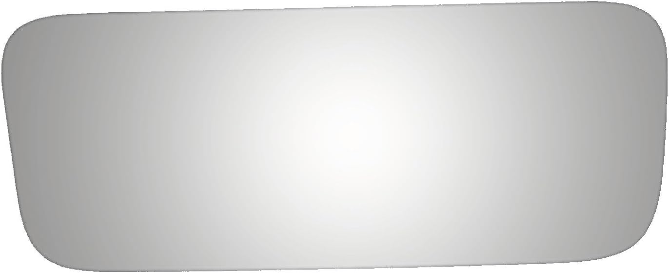 Burco 3943 Lower Passenger Side Convex Replacement Mirror Glass, No Rear Mount, Compatible With 2012-2021 Nissan NV1500, NV2500, NV3500