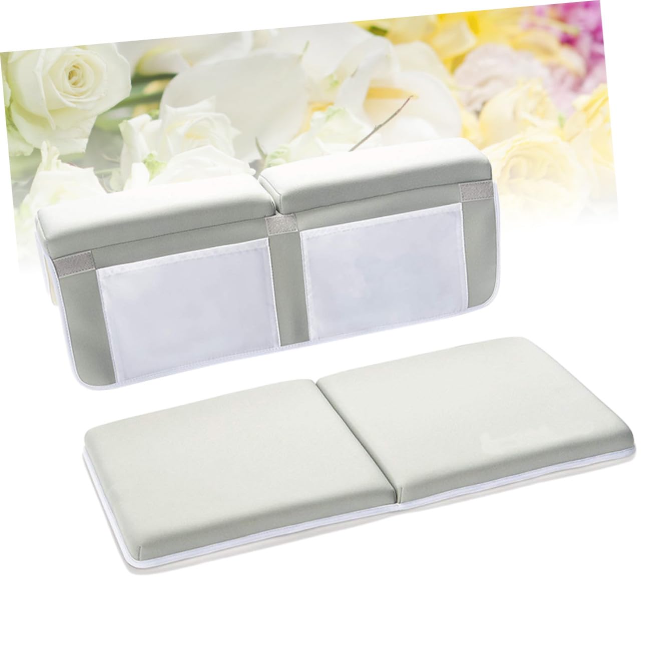 Alfombra Antideslizante Protección para Rodillas y Codos para Bañera de Ñiño Material Sbr, Plegable Bolsillos en Baño y Ducha