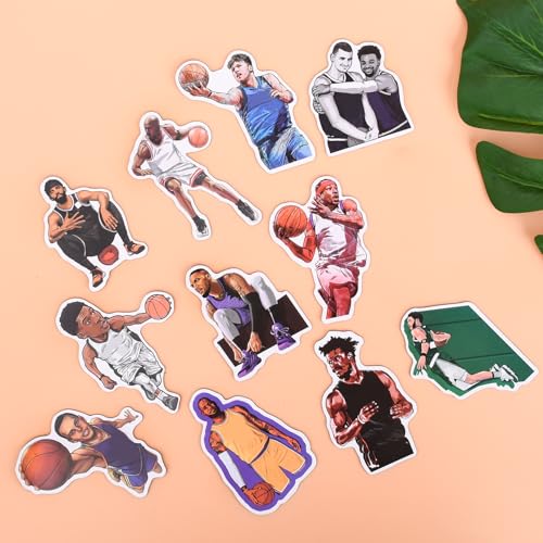 Imanes decorativos para nevera baloncesto 11 piezas miniatura 6