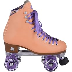Patines Moxi Lolly Moxi Quad Rollschuhe I Lolly Set I Beach I Jungle I Bunny I Größe 31-45 I Kinder I Mädchen I Frauen I Damen I Disco I Roller I Skates I Classic (Beach Bunny Peach, US 9 / EU 40-41)