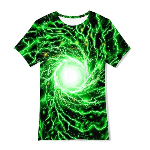 Image of uideazone Tshirts for Boys Kids Short Sleeve T-Shirt 3D Graphic Tee Shirts Tops Clothes 4-16 Years