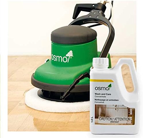 Osmo cleaning machine with Wash and Care bottle