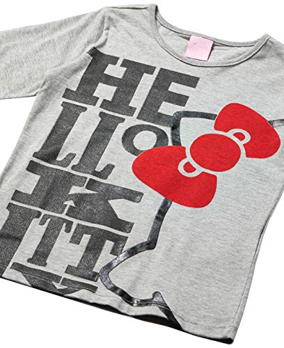 Blusa Estampada, Hello Kitty, Meninas, Cinza, 6