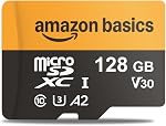 Amazon Basics 512GB microSDXC Carte avec adaptateur, lisez la vitesse jusqu'à 200MB/s, 1-Pack