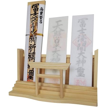 Amazon 雲 神棚 の 神具 雲板 天然 ヒノキ 日本製 15 13cm 貼ってはがせる 壁紙 安心 粘着ガム付き 神棚 オンライン通販