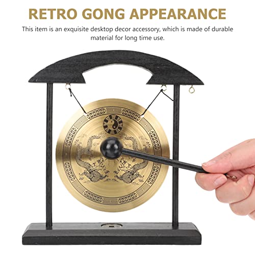 ERINGOGO Ornamento De Gongo Decoração Feng Shui Chinesa Gralhão De Vento Ao Ar Livre Gongo Chinês Go