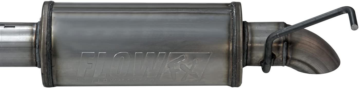 Flowmaster 717968 FlowFX Extreme Cat-Back Exhaust Kit 3 Inch 409 Stainless Steel Compatible with 2007-2018 Jeep Wrangler JK 3.6L 3.8L V6