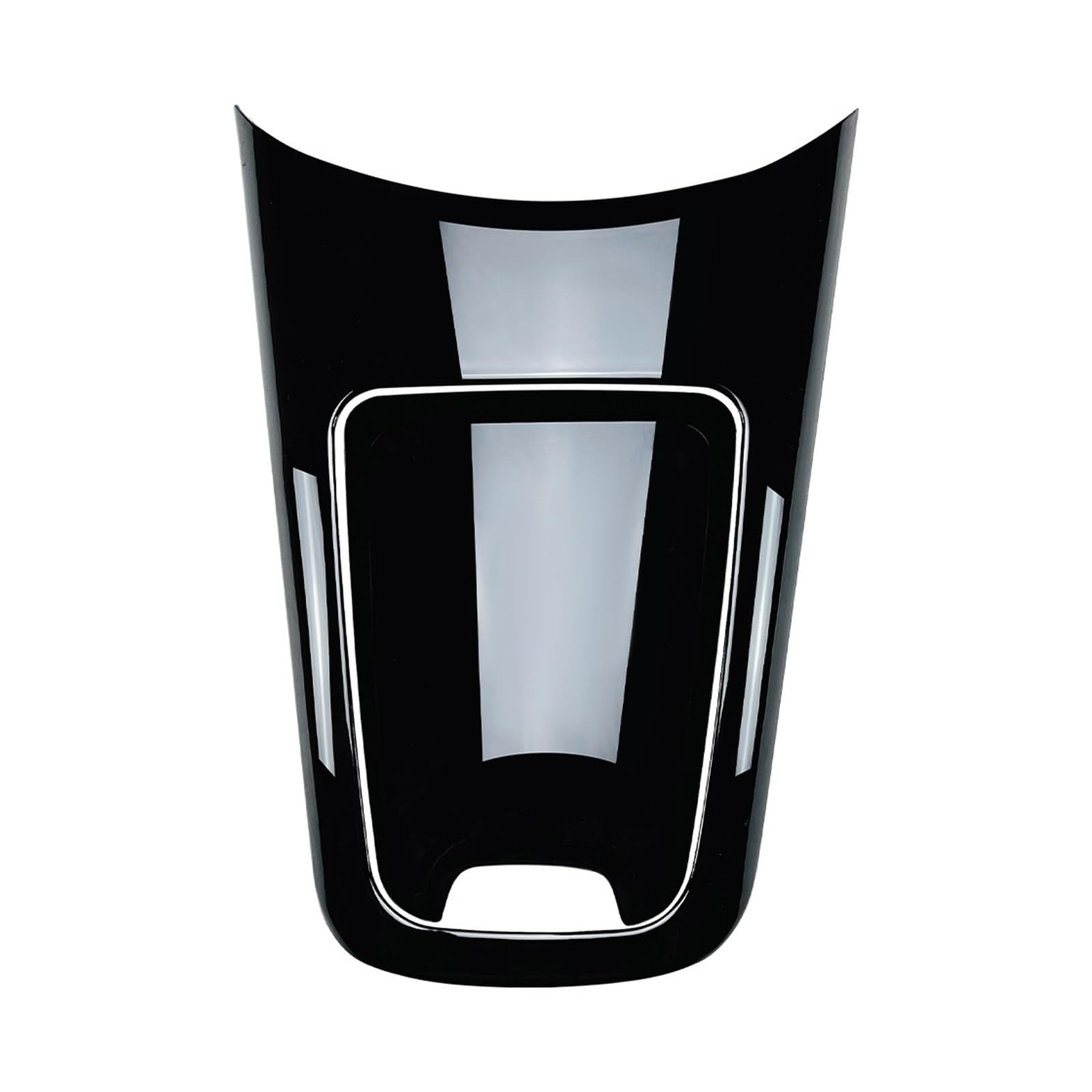 Car Interior Trim Covers For Benz For E-Class For W214 For E260 For E300 2024+ Center Console Storage Box Cigarette Ashtray Holder Cover Trim Sticker(Glossy black)