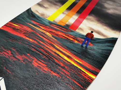102x45cm 10mm Skimboard GoZone Tropic Fire HPL 102x45cm - Planche Glisse Standard 10mm épaisseur Planche Plage Glisse 102x45cm 10mm Skimboard GoZone Tropic Fire HPL 102x45cm - Planche Glisse Standard 10mm épaisseur Planche Plage Glisse