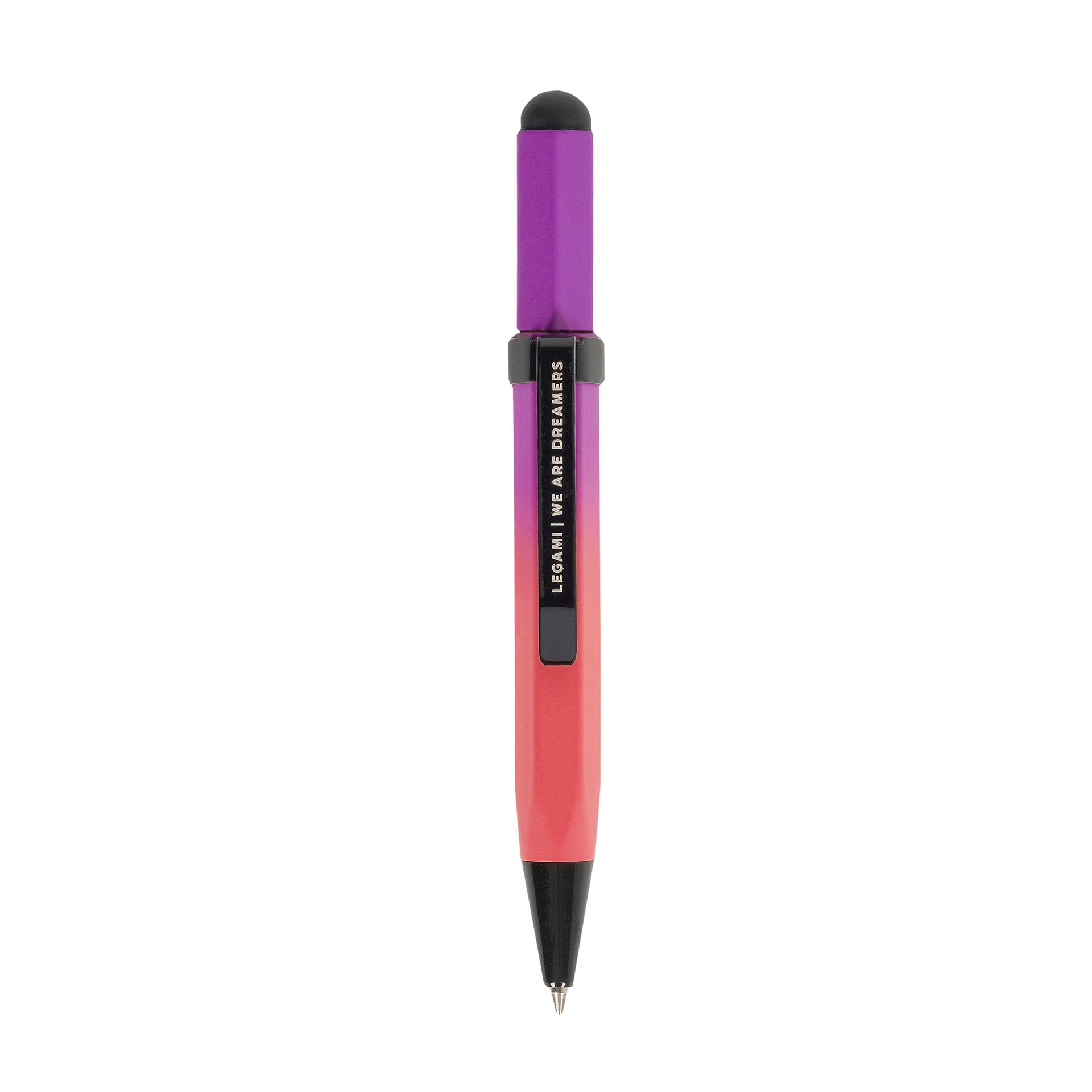 LEGAMI Mini Touchscreen Pen and Black Ink Pen- Smart Touchscreen Pen Pink and Purple.