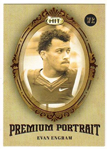 2017 Sage Hit Premier Draft Football Premium Portrait #PP-EE Evan Engram