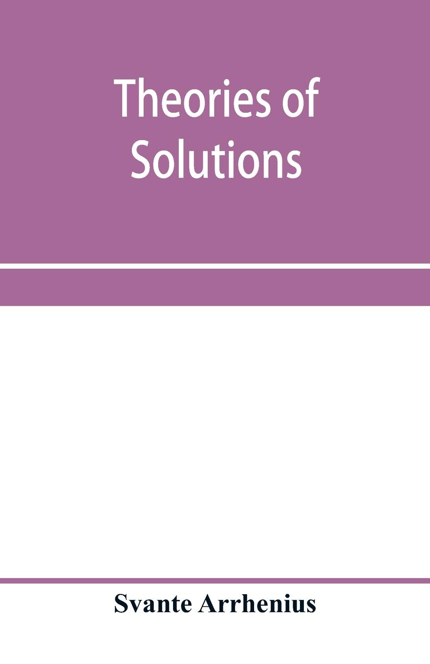 Theories of solutions