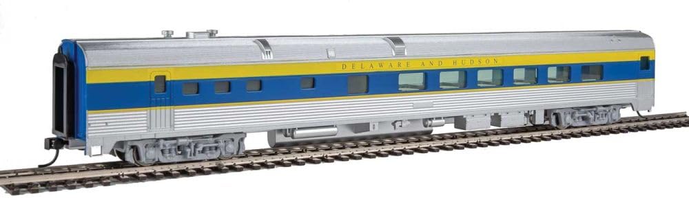 Walthers HO Scale 85' Budd Diner Passenger Car Delaware & Hudson/D&H