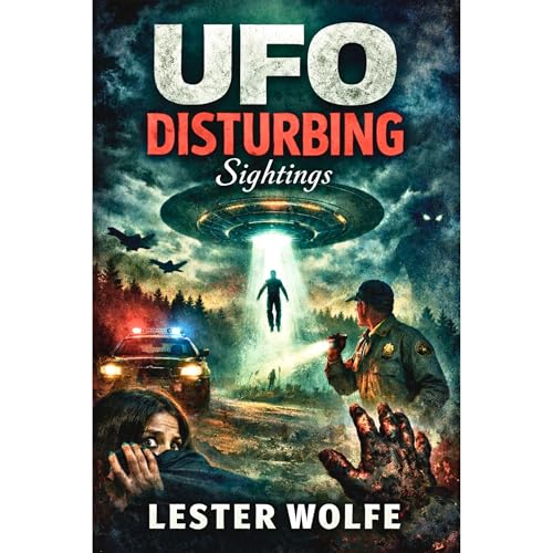 UFO - Disturbing Sightings Audiolibro Por Lester Wolfe arte de portada