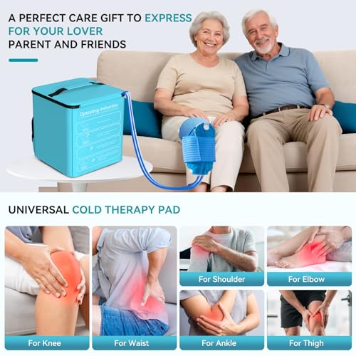 Machine de thérapie à glace programmable pour calmer la douleur du genou et LCA