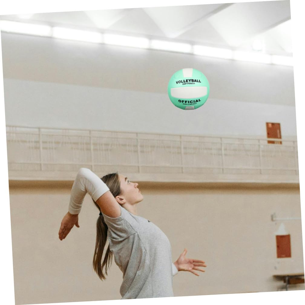 Balones de Vóleibol para Adultos Tamaño 5, 2 Piezas, Material PU Agarre Cómodo y Alta Resistencia, Ideales para Entrenamiento y Competiciones en Interiores