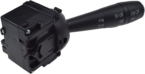 Miniatura 2 de Interruptor de columna de dirección para Renault Dacia Dokker Lodgy Logan Sandero, Mecánico, Manual, Negro