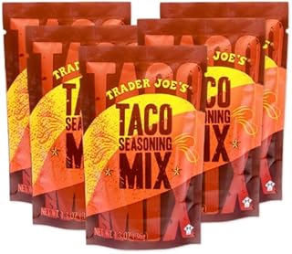 Trader Joe's Spice And Seasoning - All Flavors (Taco Seasoning Mix, 5 Count)
