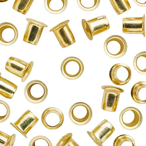 WidgetCo 7mm Brass Shelf Pin Sleeves (Qty 250)