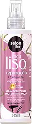 Salon Line, Spray Defrizante, Meu Liso, Reparação, Vegano - Para Cabelos Lisos, 240ml
