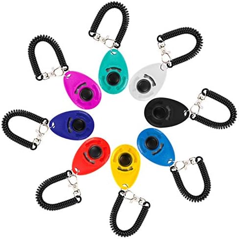 Clicker Per Addestramento Cani - 2 Pezzi Con Cinturino Da Polso Per Animali Domestici - Foto 4