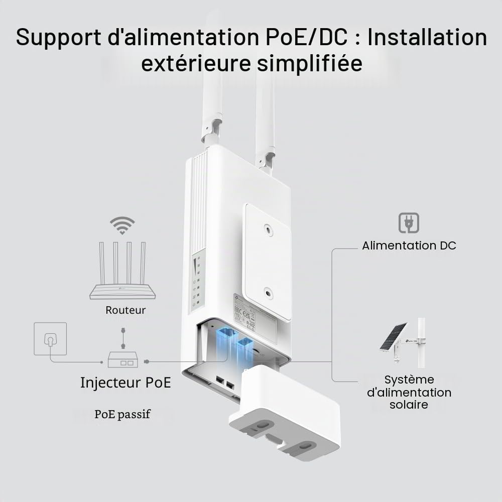 TP-Link TL-Mr100-Outdoor, WI-Fi 4 (802.11n), Einzelband (2,4ghz), Ethernet/lan, 3g, 4g, Wei?