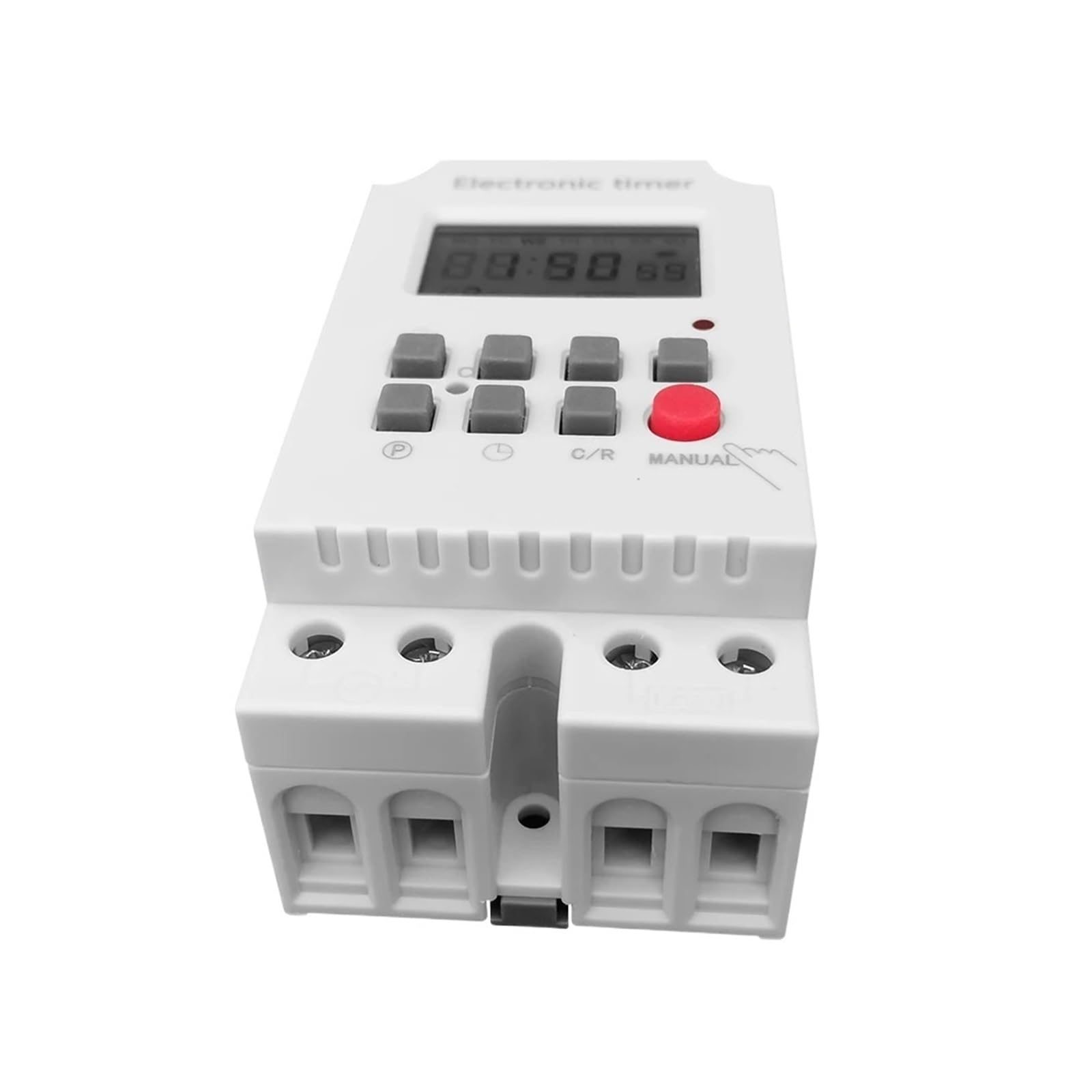 Interruttore temporizzatore programmabile Interruttore temporizzato digitale 220V, timer elettronico programmabile settimanale 7 giorni, controllore temporale 16A