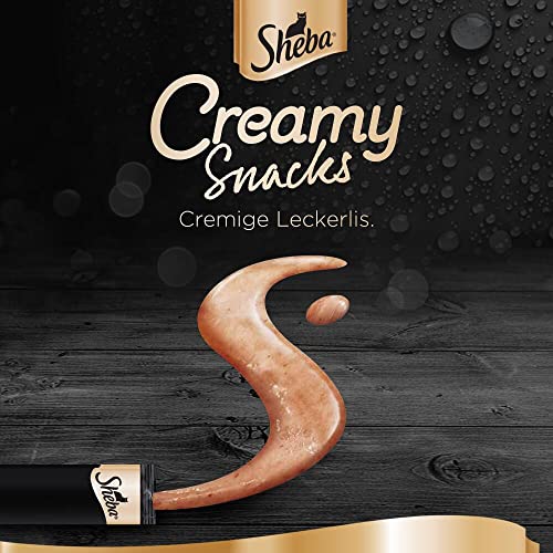 Sheba Creamy Snacks – Cremiges Katzen-Leckerli mit Huhn & Käse – Praktische Sticks zum aus der Hand Schlecken – 9 x 12g - Image 6