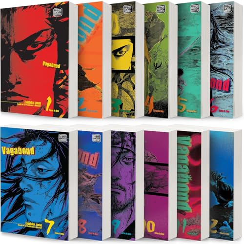 vagabond vizbig edition complete collection manga set vol 1-12 by by takehiko inoue