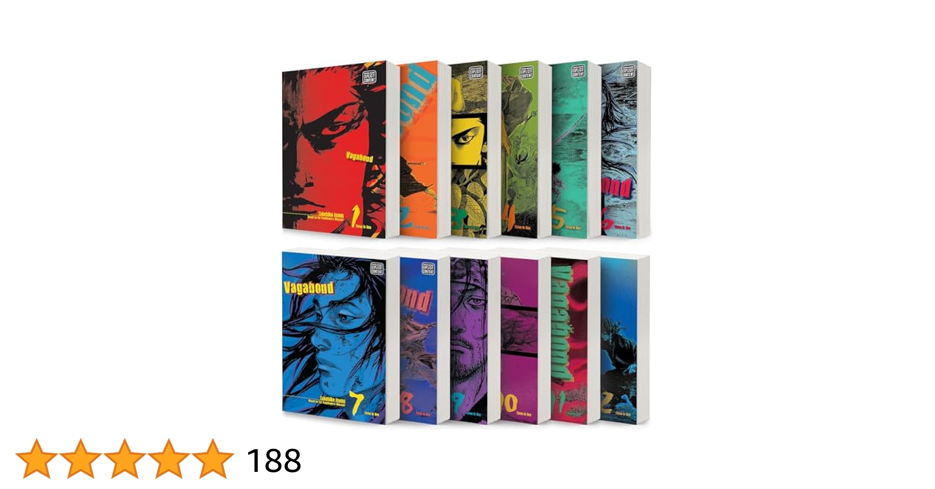 Vagabond (VIZBIG Edition) バガボンド英語版　全巻セット Vagabond (VIZBIG Edition) Complete Collection Manga Set (Vol