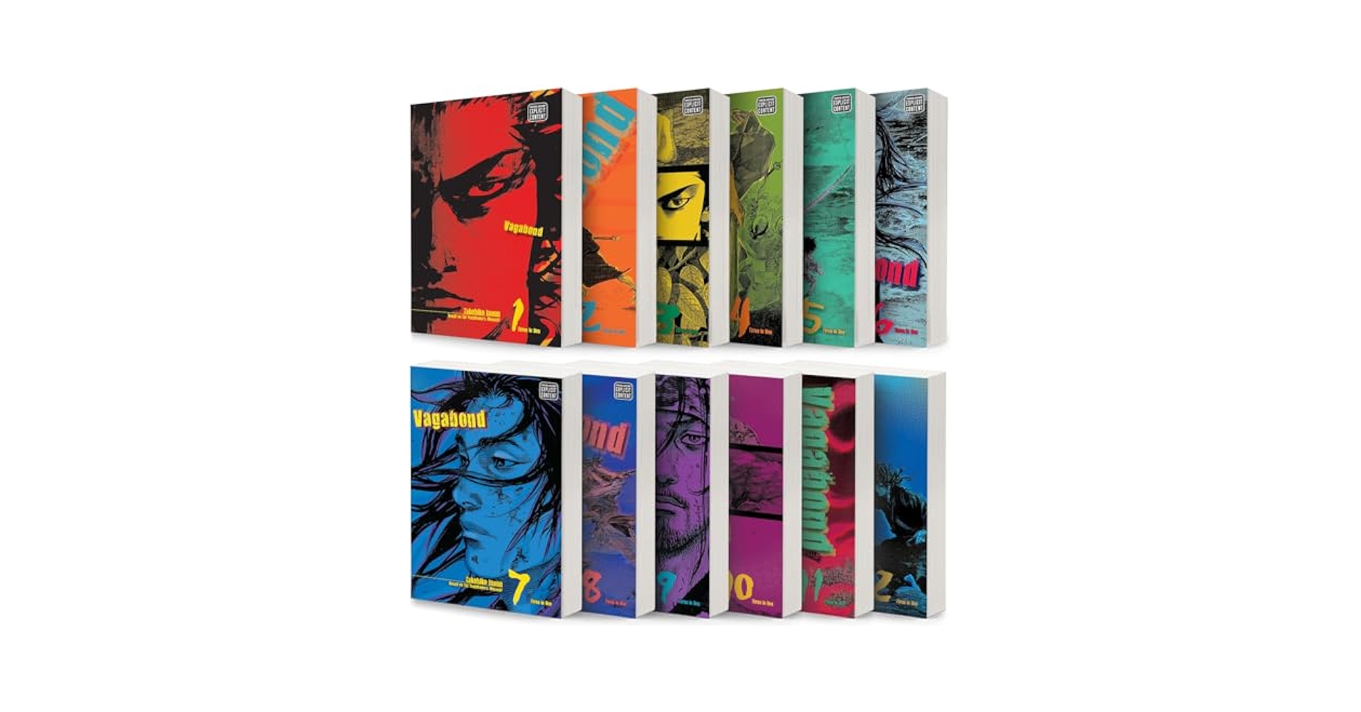 Vagabond (VIZBIG Edition) Complete Collection Manga Set (Vol