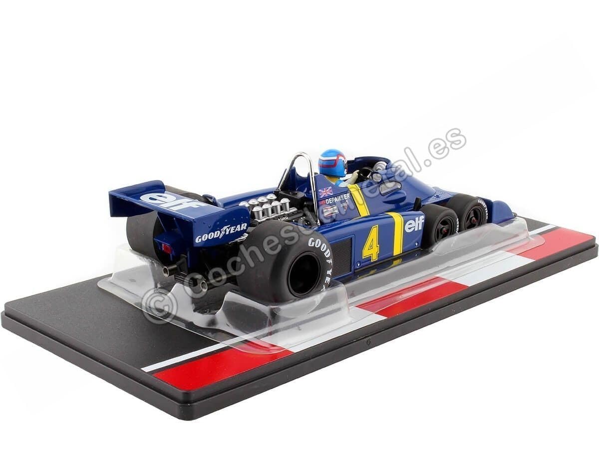Tyrrell P34 1976 – Vainqueur GP Suède – Miniature 1/18 Kyosho, Modèle Moulé Sous Pression