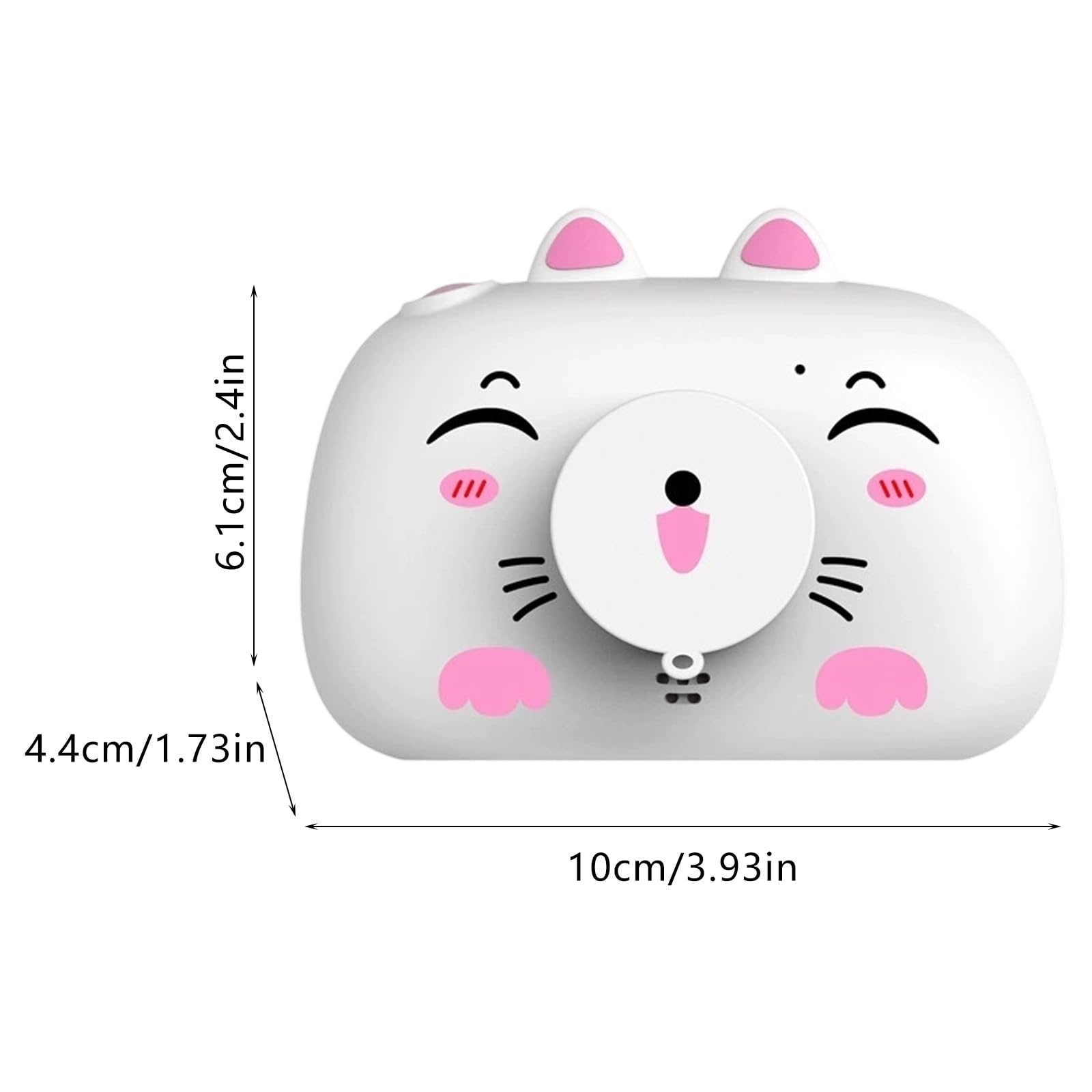 Fotocamera digitale a stampa immediata per bambini con doppio da 18 720P e batteria ricaricabile incorporata per scoperte creative Fotocamera a stampa immediata adatta bambini