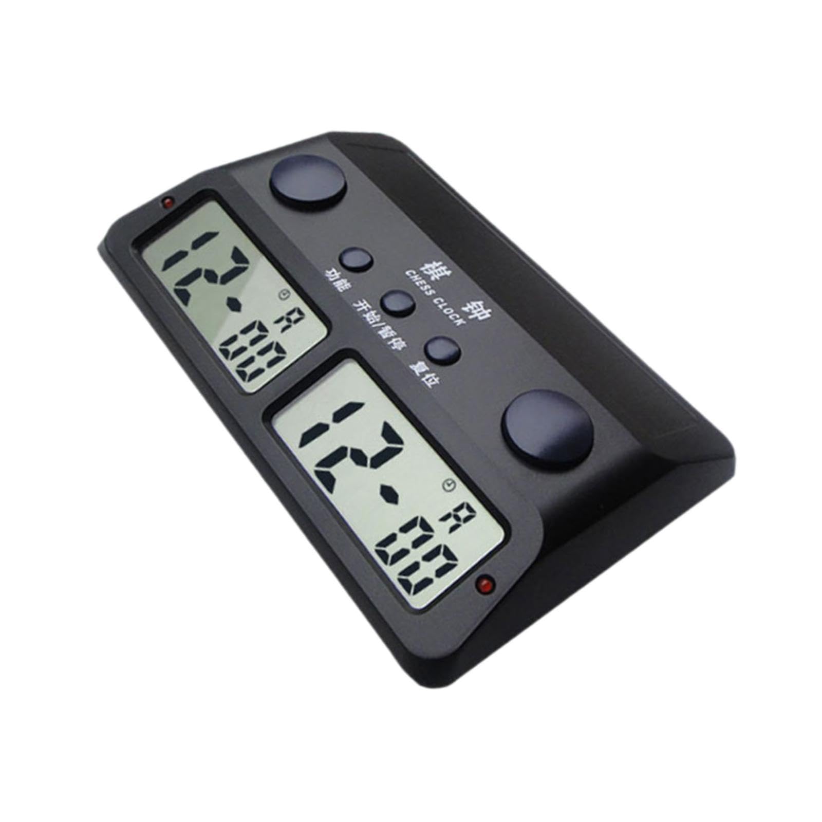 Reloj de tiempo de competición de ajedrez cuenta atrás para juegos de mesa, función de memoria