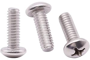 #10-32 x 3/4" inch (50 pcs) Phillips Pan Head Machine Screw Bolt