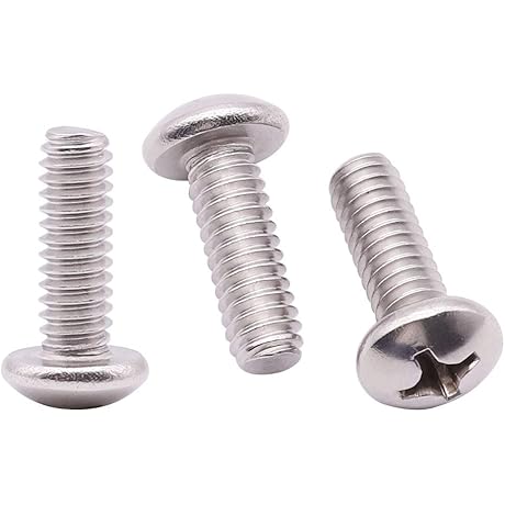 #10-32 x 3/4" inch (50 pcs) Phillips Pan Head Machine Screw Bolt