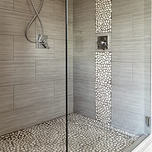 Designline 36 in. Stainless Steel Linear Shower Drain Tile-in Grate - Thumbnail 2