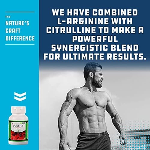 Ikj Lifestyle Centre Booster Nitrogen L-Arginine Tablets | Hcl & Vitamin B6 | Support Healthy Blood Circulation | Health Supplement | 30 Tablets | 1000Mg #TOP5