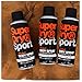 Produktbild (100ml|4,99) 4tlg. Set: 3x200ml SuperDry Sport RE:start TokYo JPN Funky Black Männer Deospray Deodorant Body Spray & Dustbag in Grau von STUDIO.MUNET
