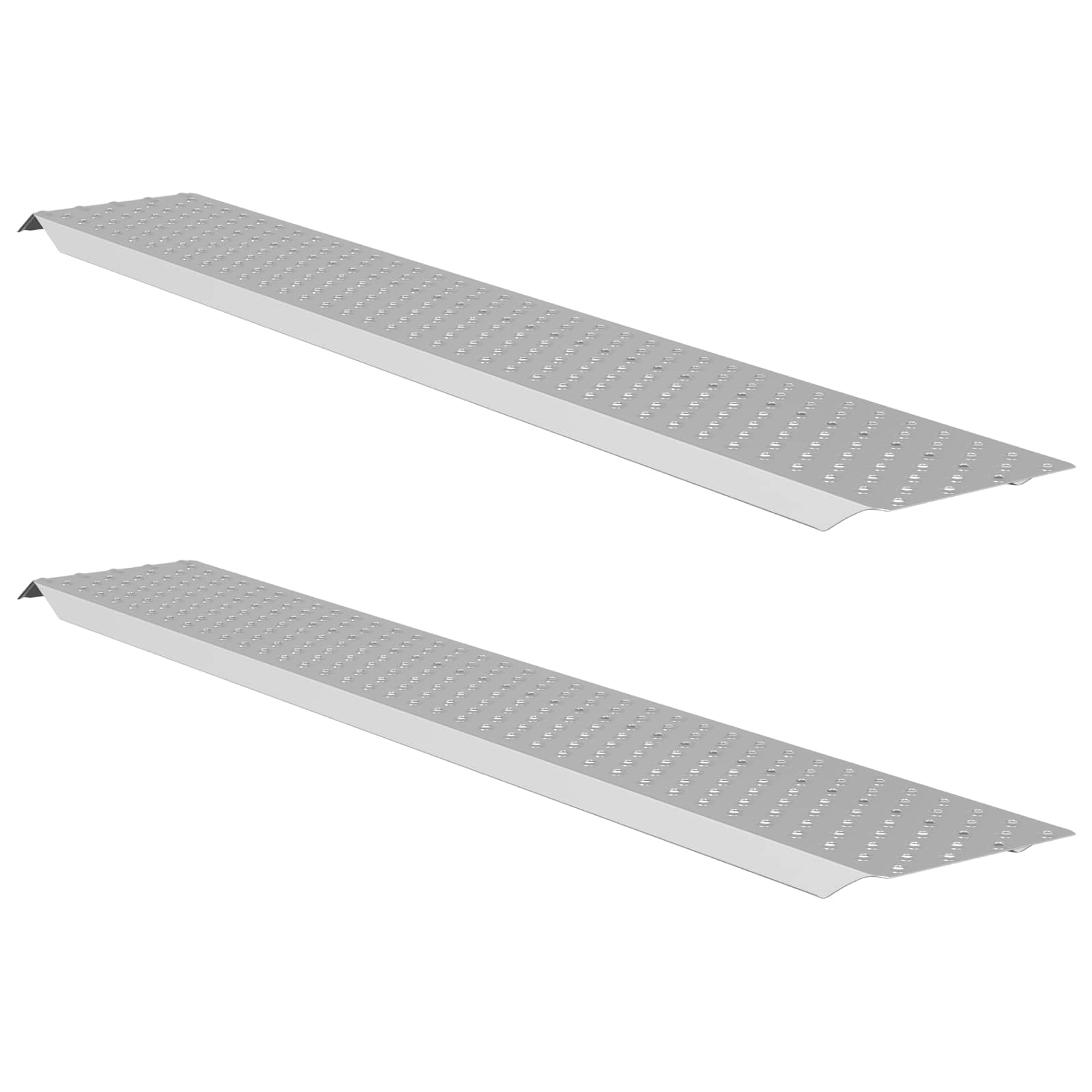 Rampa de carga plegable de 200 kg, 159 x 23 x 5 cm, de acero galvanizado, para motocicleta, quad, cortacésped