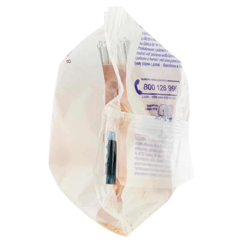 Italian Gourmet Mini Pains Hamburger Classiques 4 x 200 g, Lot de 32 Mini Pains Moelleux pour Mini Burgers, Mini Sandwichs et Buffets, Format Pratique pour Apéritifs + Italian Gourmet Polpa